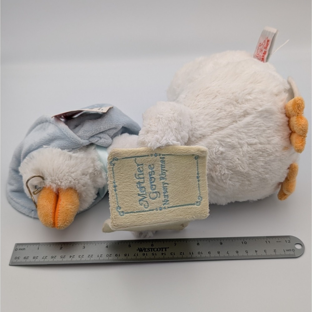 Cuddle Barn Mother Goose Plush Blue Bonnet Storytelling Doll Nonworking Display - Picture 8 of 8